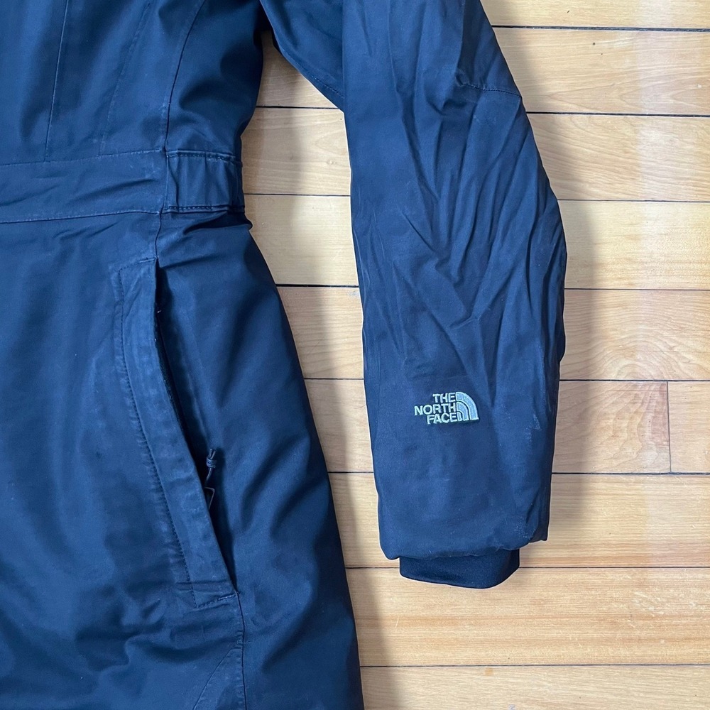 The North Face Arctic Parka Womens Medium Black 550 Down DryVent Winter Jacket - Picture 9 of 10